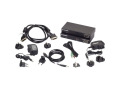 KVM Extender Kit over Fiber Bundle - Single-Monitor, DVI-D, USB 2.0, Serial, Audio, Local Video with (2) SFPs, 1250-Mbps - LC, MM 850nm, 550m (LFP441)