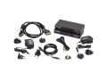 KVM Extender Kit over Fiber Bundle - Single-Monitor, DVI-D, USB 2.0, Serial, Audio, Local Video with (2) SFPs, 1250-Mbps - LC, SM 1310nm, 20km (LFP442)