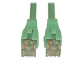 Augmented Cat6 (Cat6a) Snagless 10G Certified Patch Cable, (RJ45 M/M) - Aqua, 5-ft.