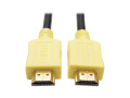 High-Speed HDMI Cable with Digital Video and Audio, Ultra HD 4K x 2K (M/M), Yellow, 6 ft.