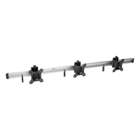 Triple Flat-Panel Rail Wall Mount for 10 to 15 TVs and Monitors image