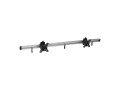 Dual Flat-Panel Rail Wall Mount for 10 to 24 TVs and Monitors