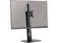 Safe-IT Precision-Placement Desktop Mount with Antimicrobial Tape for 17 to 32-inch Displays