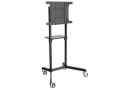 Rolling TV/Monitor Cart for 37 to 70 Flat-Screen Displays, Rotating Portrait/Landscape Mount