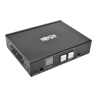2-Port HDMI over IP Extender Receiver over Cat5/Cat6, RS-232 Serial and IR Control, 1080p @ 60 Hz, 328 ft. (100 m), TAA image