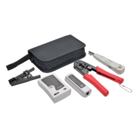4-Piece Network Installer Tool Kit with Carrying Case image