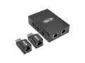 2-Port HDMI over Cat5/Cat6 Extender Kit, Power over Cable, Box-Style Transmitter, 2 Mini Receivers, 1080p @ 60 Hz, TAA