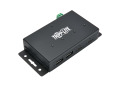 4-Port Industrial-Grade USB 3.1 Gen 2 Hub - 10 Gbps, 2 USB-C  2 USB-A, 15 kV ESD Immunity, Iron Housing