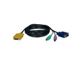 PS/2 (3-in-1) Cable Kit for NetDirector KVM Switch B020-Series and KVM B022-Series, 6-ft.