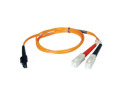 Duplex Multimode 62.5/125 Fiber Patch Cable (MTRJ/SC), 5M (16-ft.)