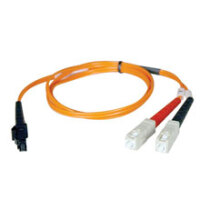 Duplex Multimode 62.5/125 Fiber Patch Cable (MTRJ/SC), 5M (16-ft.) image