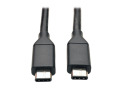 USB 3.1 Gen 2 (10 Gbps) Cable, USB Type-C (USB-C) (M/M), 3 ft.