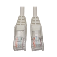 Cat5e 350 MHz Snagless Molded UTP Patch Cable (RJ45 M/M), White, 5 ft. image