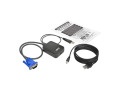 KVM Console to USB 2.0 Portable Laptop Crash Cart Adapter with File Transfer and Video Capture, 1920 x 1200 @ 60 Hz