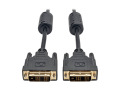 DVI-D Single-Link Digital TMDS Monitor Cable (DVI-D to DVI-D M/M), 1920 x 1200 (1080p), 20 ft.