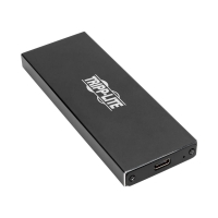 USB 3.1 Gen 2 (10 Gbps) USB-C to M.2 NGFF SATA SSD (B-Key) Enclosure Adapter with UASP Support, Thunderbolt™ 3 Compatible image