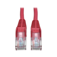Cat5e 350 MHz Snagless Molded UTP Patch Cable (RJ45 M/M), Red, 6 ft. image