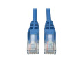 Cat5e 350 MHz Snagless Molded UTP Patch Cable (RJ45 M/M), Blue, 35 ft.