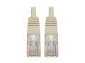 Cat5e 350 MHz Molded UTP Patch Cable (RJ45 M/M), White, 15 ft.