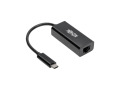 USB-C to Gigabit Network Adapter with Thunderbolt 3 Compatibility - Black