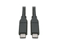 USB-C to USB-C Cable (M/M) - 2.0, 5A Rating, USB-IF Certified, Thunderbolt 3 Compatible, 13 ft.