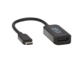 USB-C to 4K 60Hz HDMI Adapter, HDR, DP 1.4 Alt Mode, HDCP 2.2, Black