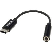 Tripp Lite USB-C to 3.5 mm Headphone Jack Adapter Audio Adapter image