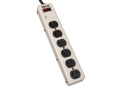 6-Outlet Industrial Surge Protector, 6-ft. Cord, 900 Joules, 12.5 in. length