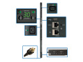 5/5.8kW Single-Phase Switched PDU, Outlet Monitoring, 208/240V Outlets (20 C13  4 C19), 0U, LX Platform Interface, TAA