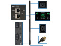 5/5.8kW Single-Phase Monitored PDU, LX Interface, 208/240V Outlets (36 C13/6 C19), L6-30P, 10 ft. Cord, 0U 1.8m/70 in. Height, TAA