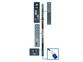 14.5kW 3-Phase Monitored PDU, LX Interface, 208/240V Outlets (42 C13/6 C19), LCD, IEC-309 60A Blue, 1.8m/6 ft. Cord, 0U 1.8m/70 in. Height, TAA