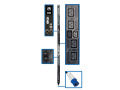 16.2kW 3-Phase Switched PDU - 6 C13  12 C19 Outlets, IEC 309 60A Blue, 0U, Outlet Monitoring, TAA
