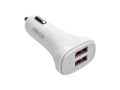 Dual-Port USB Car Charger for Tablets and Cell Phones, 5V 4.8A (24W)