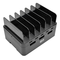 5-Port USB Charging Station with Built-In Device Storage, 12V 4A (48W) USB Charger Output image