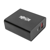 Dual-Port USB Wall Charger with PD Charging - USB Type-C (39W)  USB Type-A (5V 2.4A/12W) image