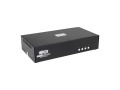 Secure KVM Switch, Dual Monitor, DVI to DVI - 4-Port, NIAP PP3.0 Certified, Audio, CAC Support
