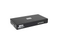 Secure KVM Switch, HDMI to DisplayPort - 4-Port, 4K, NIAP PP3.0 Certified, Audio, CAC, Single Monitor