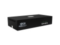 Secure KVM Switch, 4-Port, Dual Head, DVI to DVI, NIAP PP4.0, Audio, CAC, TAA
