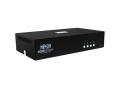 Secure KVM Switch, 4-Port, Dual Head, DVI to DVI, NIAP PP4.0, Audio, TAA