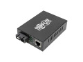 Gigabit Multimode Fiber to Ethernet Media Converter, POE+ - 10/100/1000 SC, 850 nm, 550 m (1804 ft.)