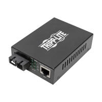 Gigabit Multimode Fiber to Ethernet Media Converter, POE+ - 10/100/1000 SC, 850 nm, 550 m (1804 ft.) image