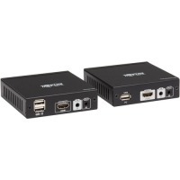 HDMI HDBaseT KVM Console Extender over Cat6 - 2 USB Ports, IR, 4K at 30 Hz (130 ft), 1080p (230 ft.) image