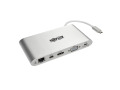 USB-C Docking Station with HDMI, VGA, mDP, USB-A, Gb Ethernet, SD, 3.5 mm  PD Charging, Thunderbolt 3 Compatible, 4K @ 30 Hz