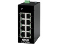 Tripp Lite Ethernet Switch Unmanaged 8Port Industrial DIN Mount 10/100 Mbps