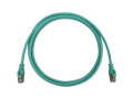 Tripp Lite Cat6a 10G Snagless Shielded Slim STP Ethernet Cable (RJ45 M/M), PoE, Aqua, 7 ft. (2.1 m)