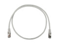 Tripp Lite Cat6a 10G Snagless Shielded Slim STP Ethernet Cable (RJ45 M/M), PoE, White, 3 ft. (0.9 m)
