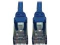 Tripp Lite Cat6a 10G Snagless Shielded Slim STP Ethernet Cable (RJ45 M/M), PoE, Blue, 10 ft. (3.1 m)