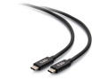 C2G 3.3ft USB-C Male to USB-C Male Cable (20V 5A) - USB4 40Gbps