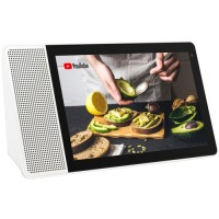 Lenovo Smart Display SD-8501F ZA3R0001US Tablet - 8" - Cortex A53 Octa-core (8 Core) 1.80 GHz - 2 GB RAM - 4 GB Storage - Android Things - White, Bamboo, Soft Touch Gray image