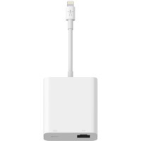 Belkin Ethernet + Power Adapter with Lightning Connector image